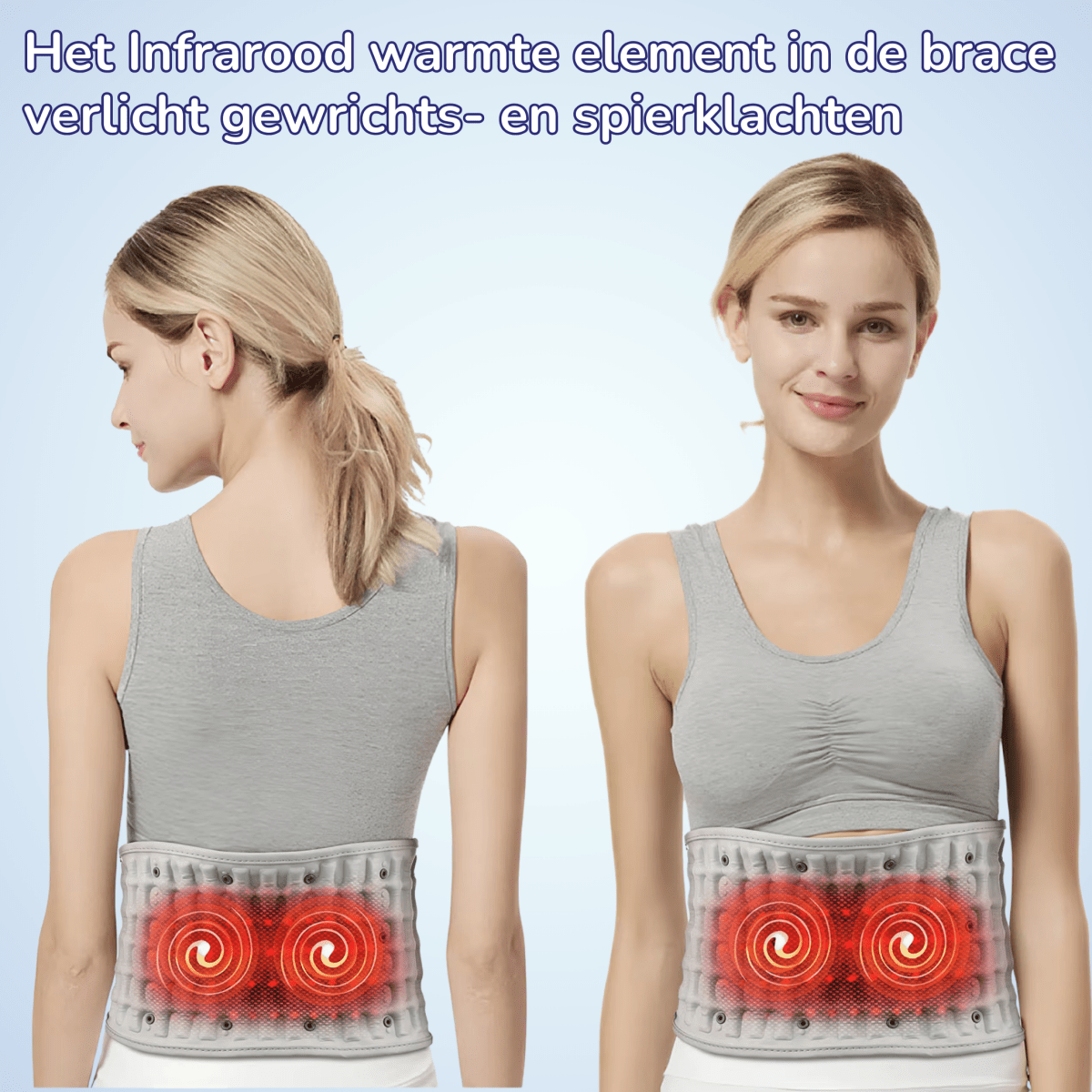 decompressie brace therapie rug strekken tegen rugpijn hernia ischias spit onderrug pijn rugpijn rugband rugbrace rechte-rug.nl rechte rug brace