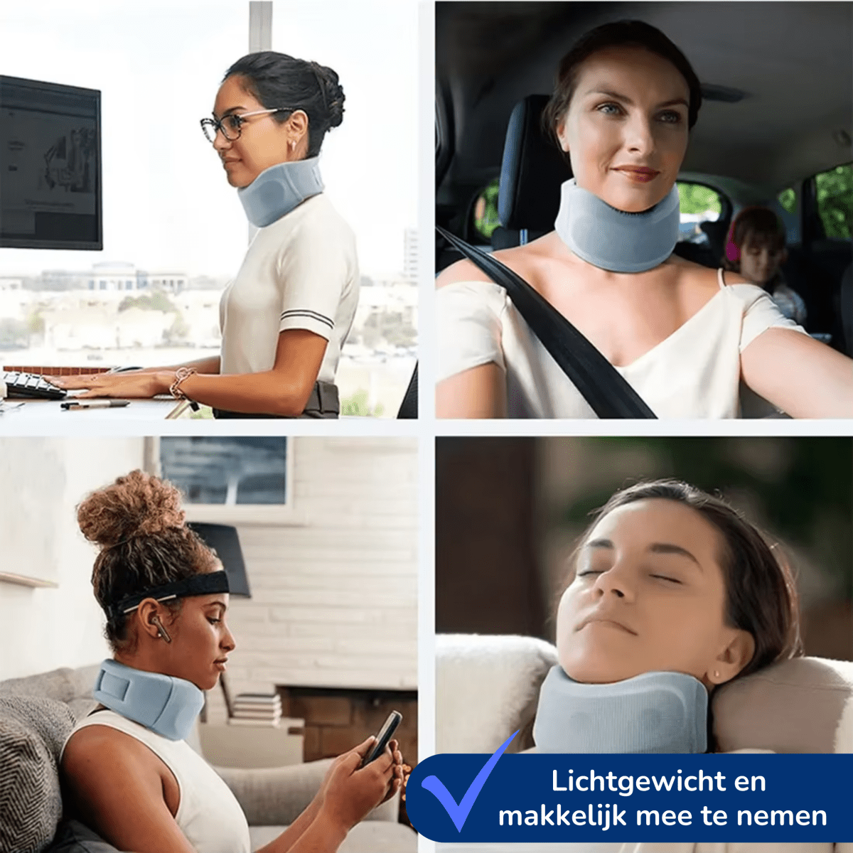 nek steun kussen rechte-rug nekbrace rugbrace rechte rug ergonomische nek steun kussen draagbaar nek brace