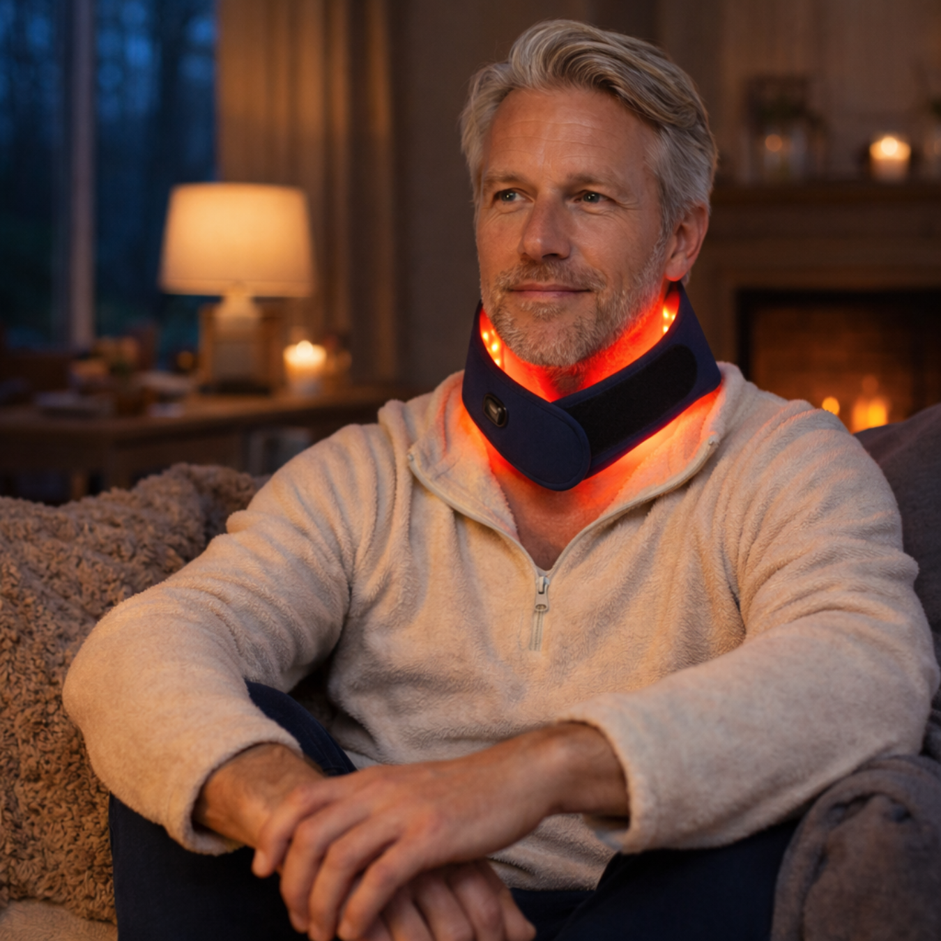 nek laten ontspannen met infrarood