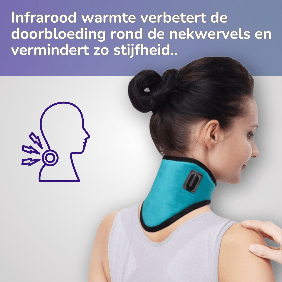 Nek InfraRood Warmte Brace