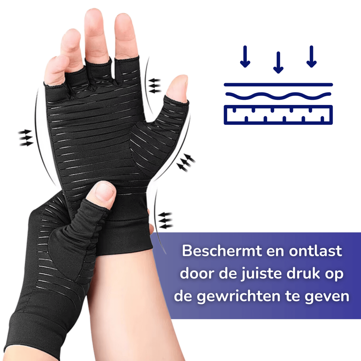 artritis reuma handschoenen voor pijnlijke handen en pols compressie handschoenen handen druk schoenen  ontsteking in gewrichten hand