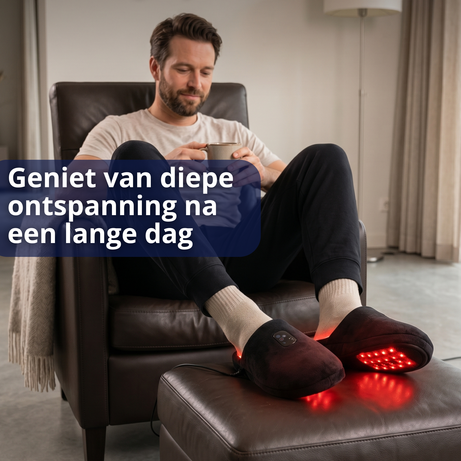 Infrarood Pantoffels - Diepgaande warmte voor de voeten