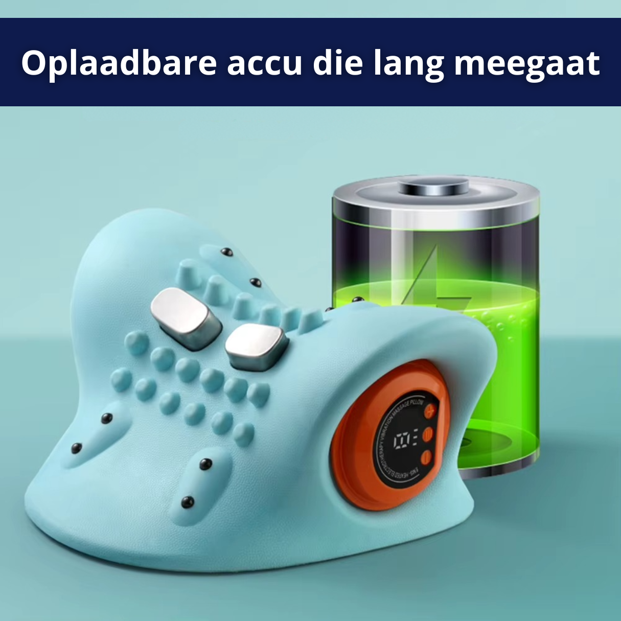 Nek Stretcher - 3 in 1- Warmte, Massage en Stretch