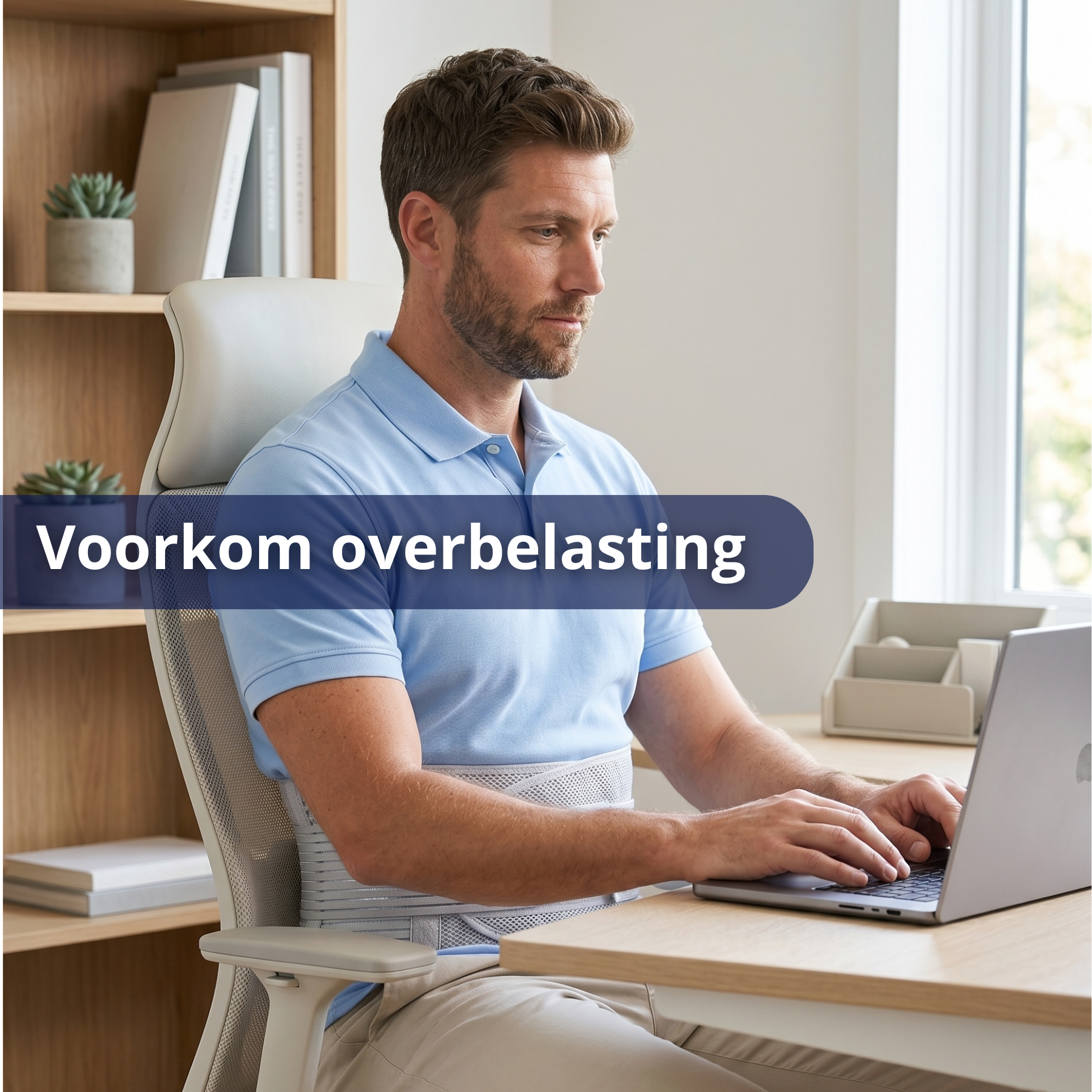 Luchtige Zomer Onderrug Brace - Frisse Steun