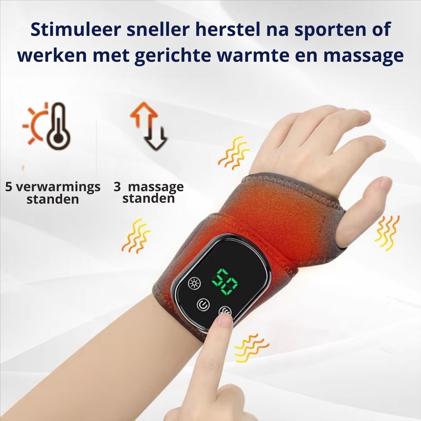 infrarood polsl verwarming brace rechte-rug.nl infrarood braces pols pols artrose