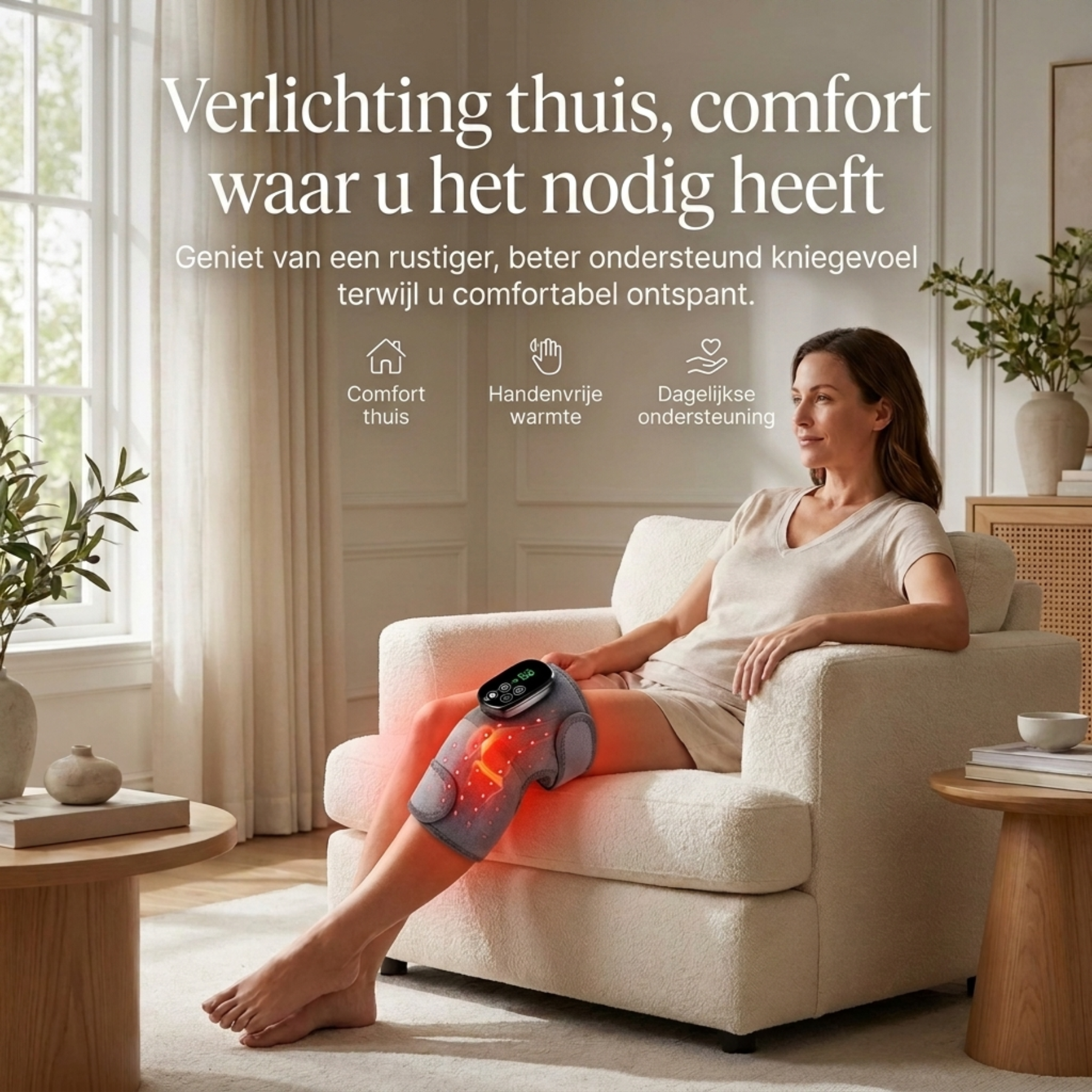 Infrarood Warmte Therapie - Knie