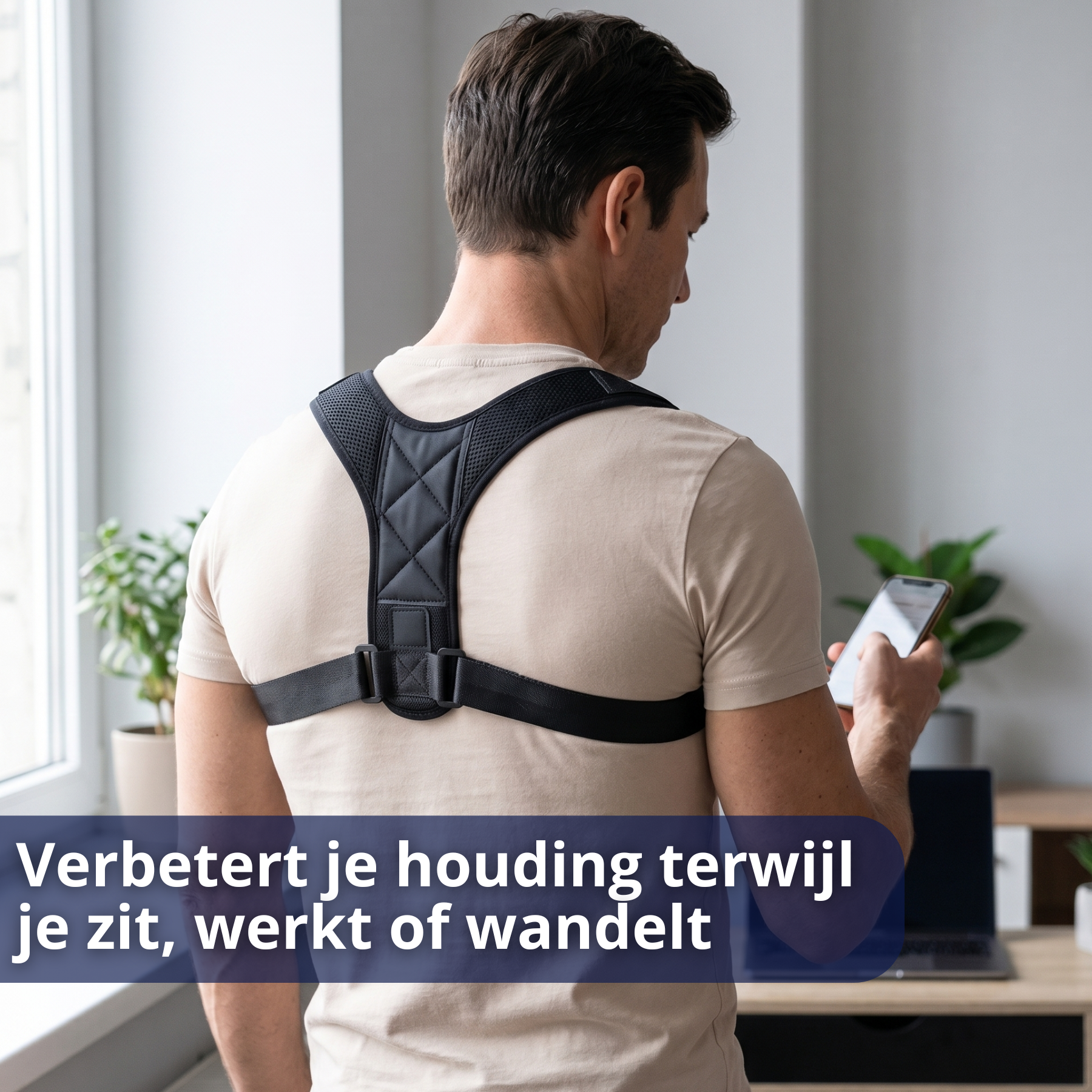 ActivePosture - Schouderbladen Correctie Brace - op maat