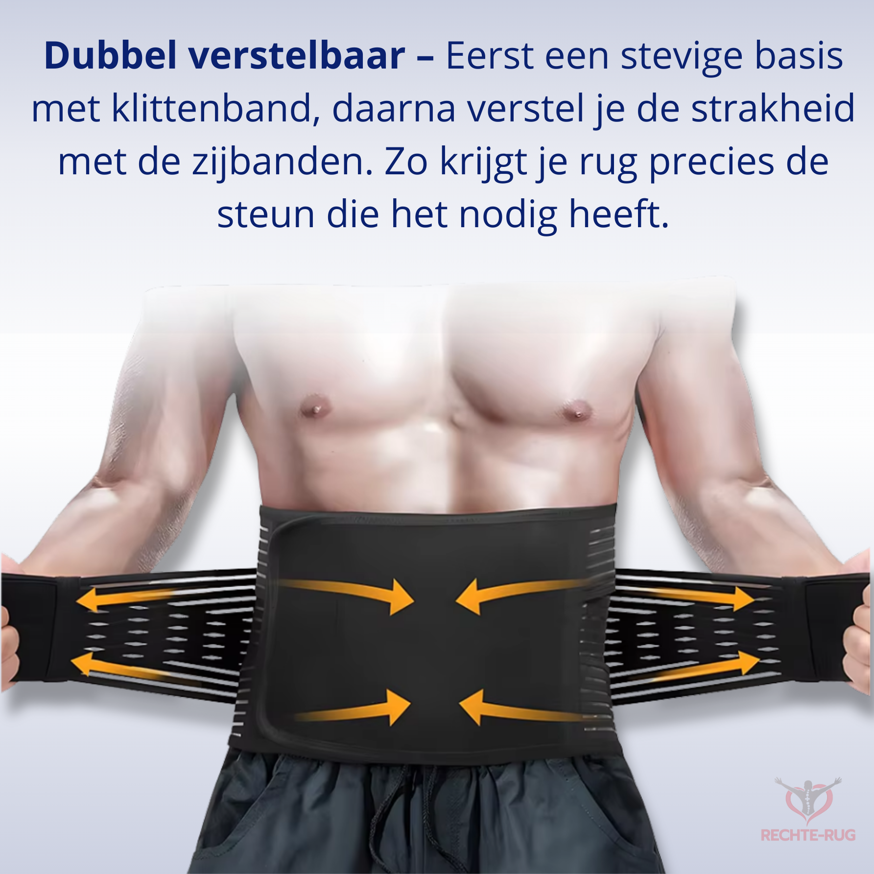 rugbrace, lendensteun, onderrug ondersteuning, rugpijn verlichten, houding correctie, lage rugpijn, rugklachten, ergonomische brace, orthopedische brace, pijnverlichting rug, brace onderrug, rugband ondersteuning, rugsteun, werkhouding verbeteren, hernia brace VAN RECHTE-RUG RECHTE-RUG.NL RECHTE RUG