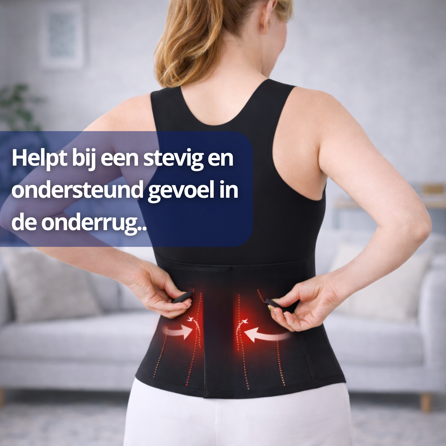 PerfectPostuur - Kompression Top - Schlank und Selbstbewusstes Körperhaltung - Damen