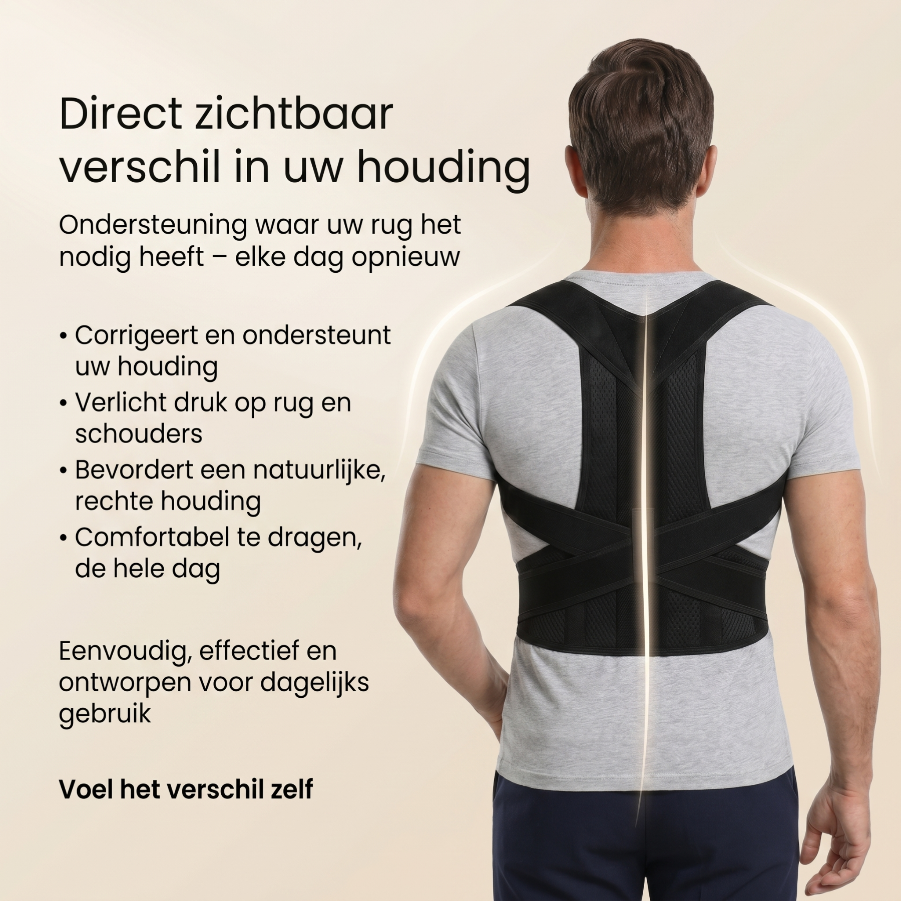 ActivePosture - Postuur Correctie Brace - Op Maat