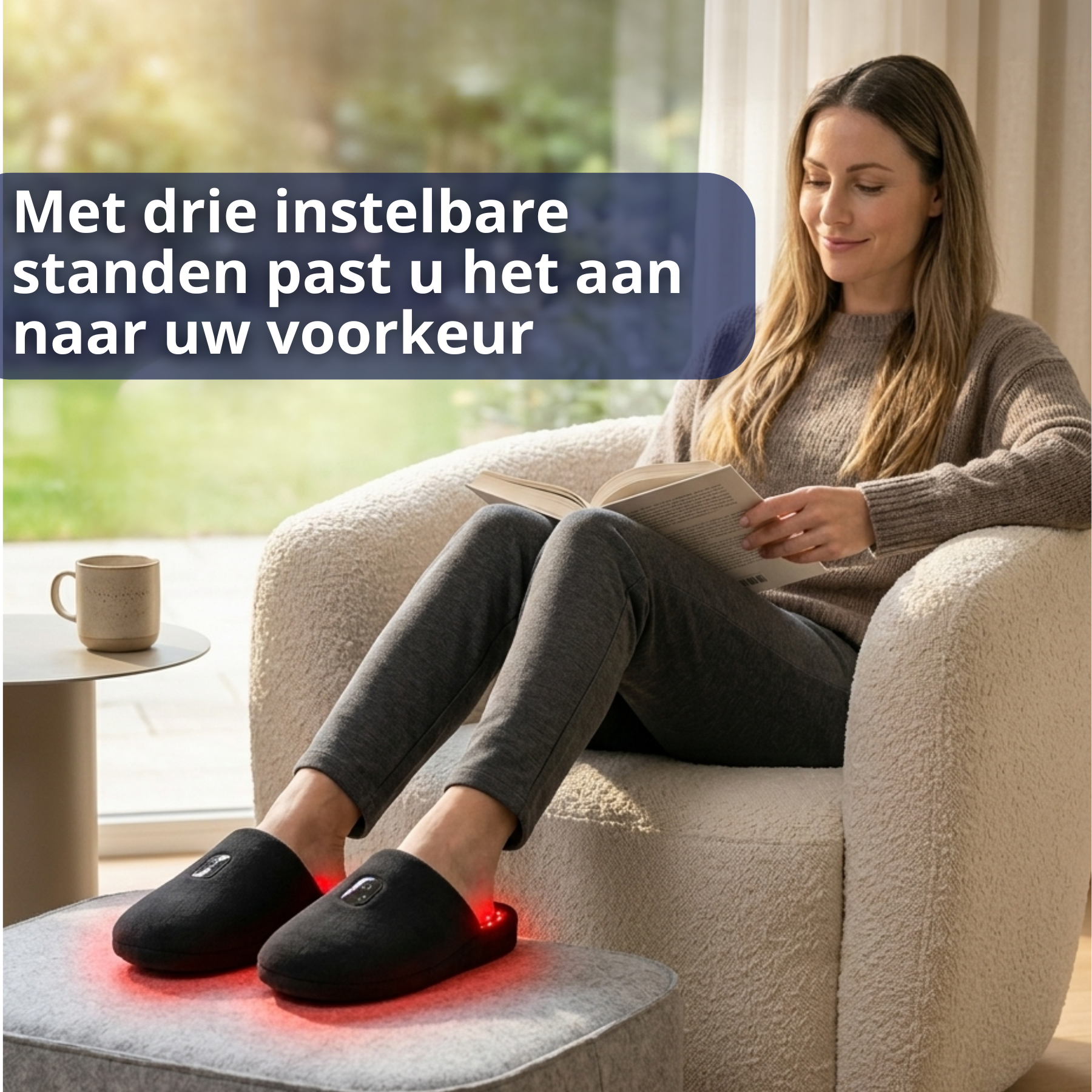 Infrarood Pantoffels - Diepgaande warmte voor de voeten