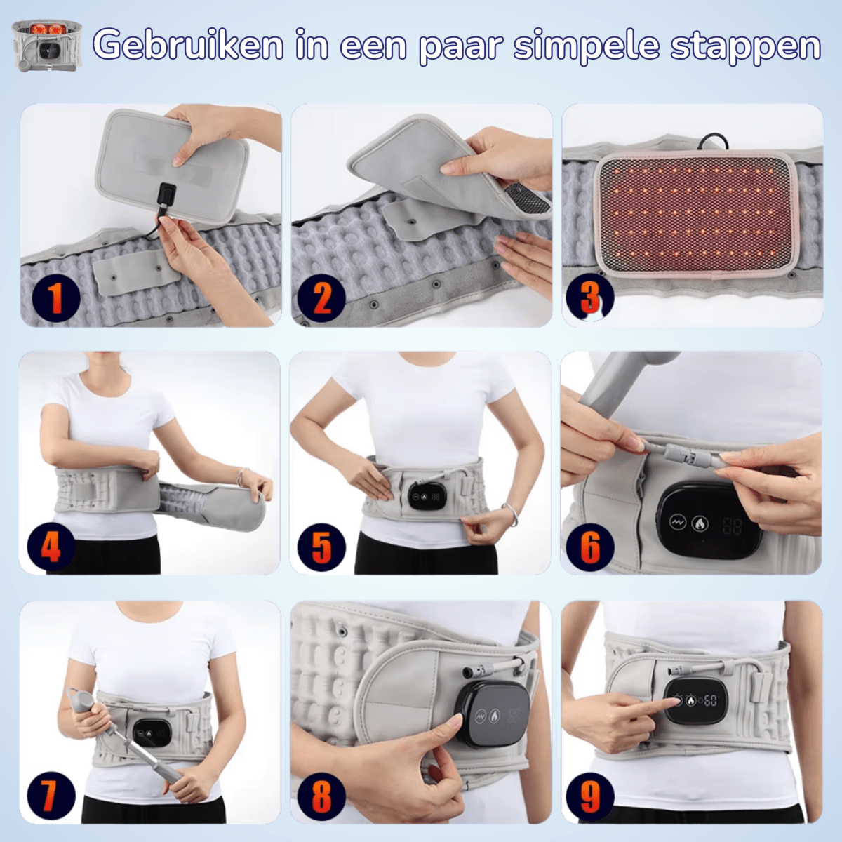 decompressie brace therapie rug strekken tegen rugpijn hernia ischias spit onderrug pijn rugpijn rugband rugbrace rechte-rug.nl rechte rug brace