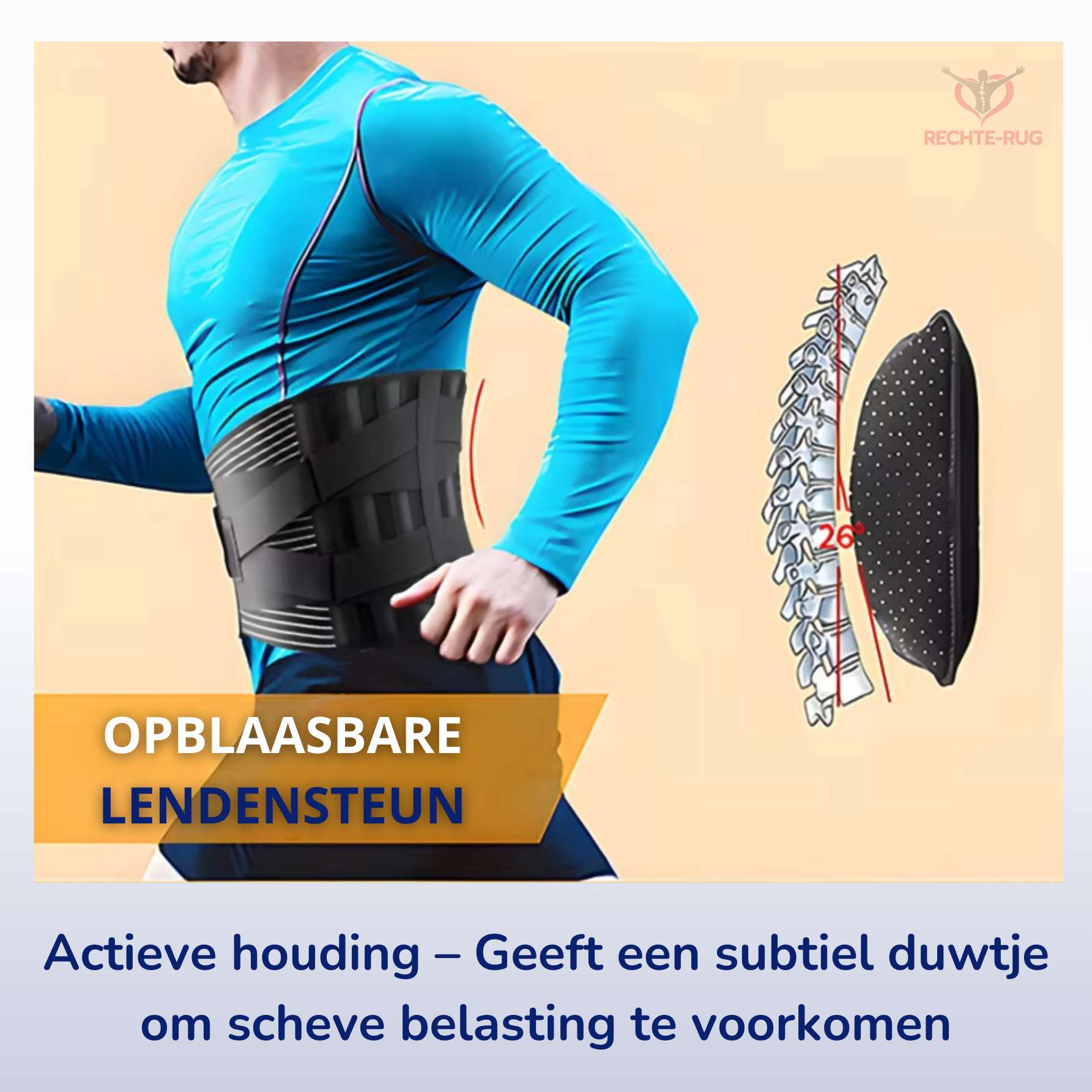 rugbrace, lendensteun, onderrug ondersteuning, rugpijn verlichten, houding correctie, lage rugpijn, rugklachten, ergonomische brace, orthopedische brace, pijnverlichting rug, brace onderrug, rugband ondersteuning, rugsteun, werkhouding verbeteren, hernia brace VAN RECHTE-RUG RECHTE-RUG.NL RECHTE RUG