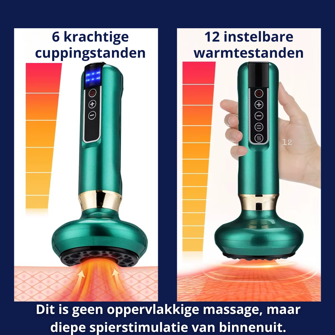 Draagbare Infrarood Cupping & Scraping Massager