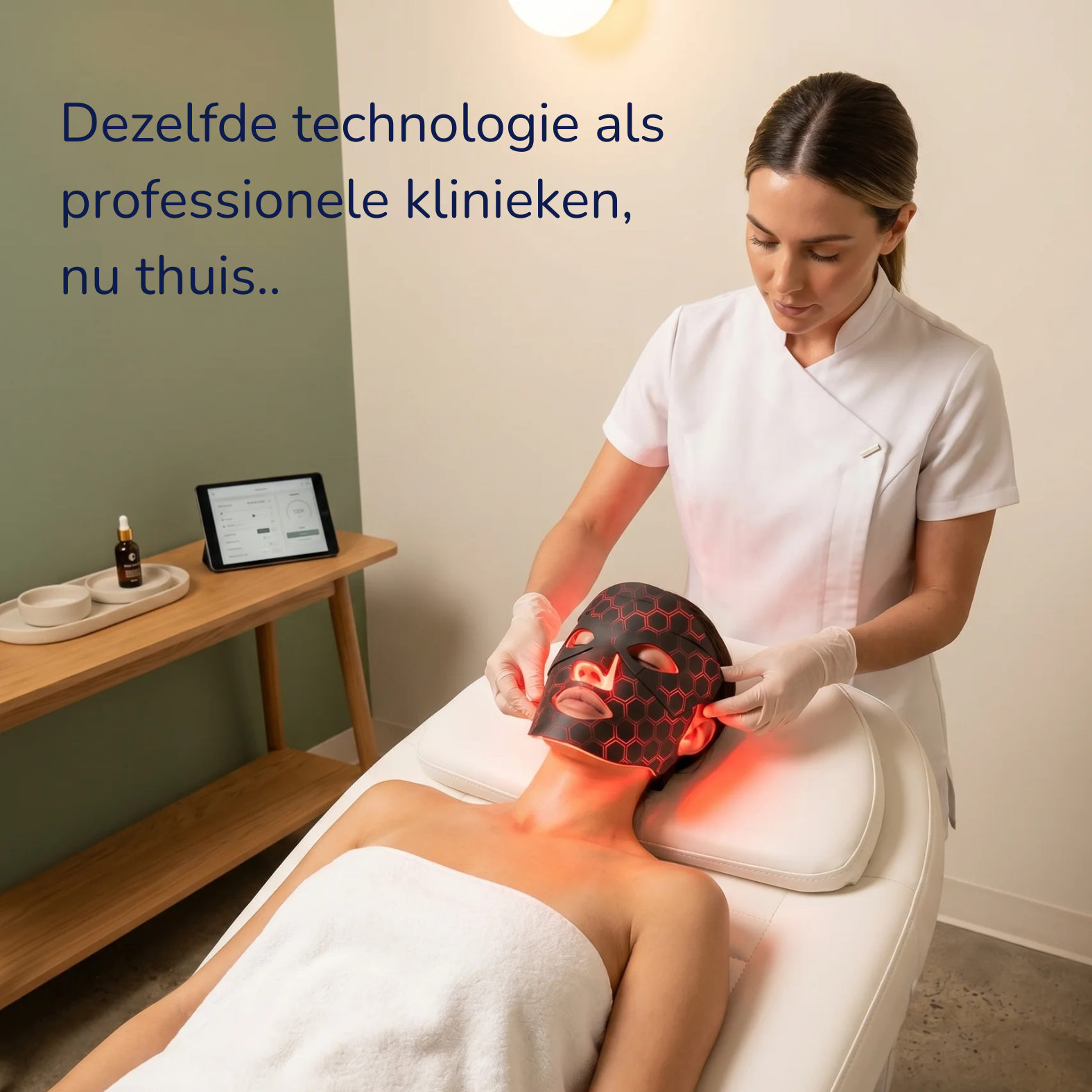 infrarood gezichts  therapie huid