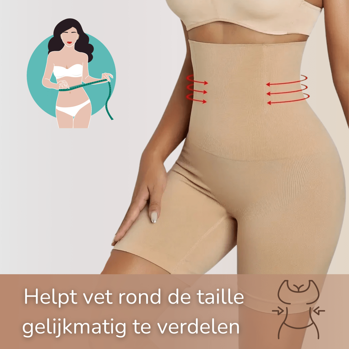 PerfectPostuur - Compressie Broek - Verfijnde Lijnen - Dames