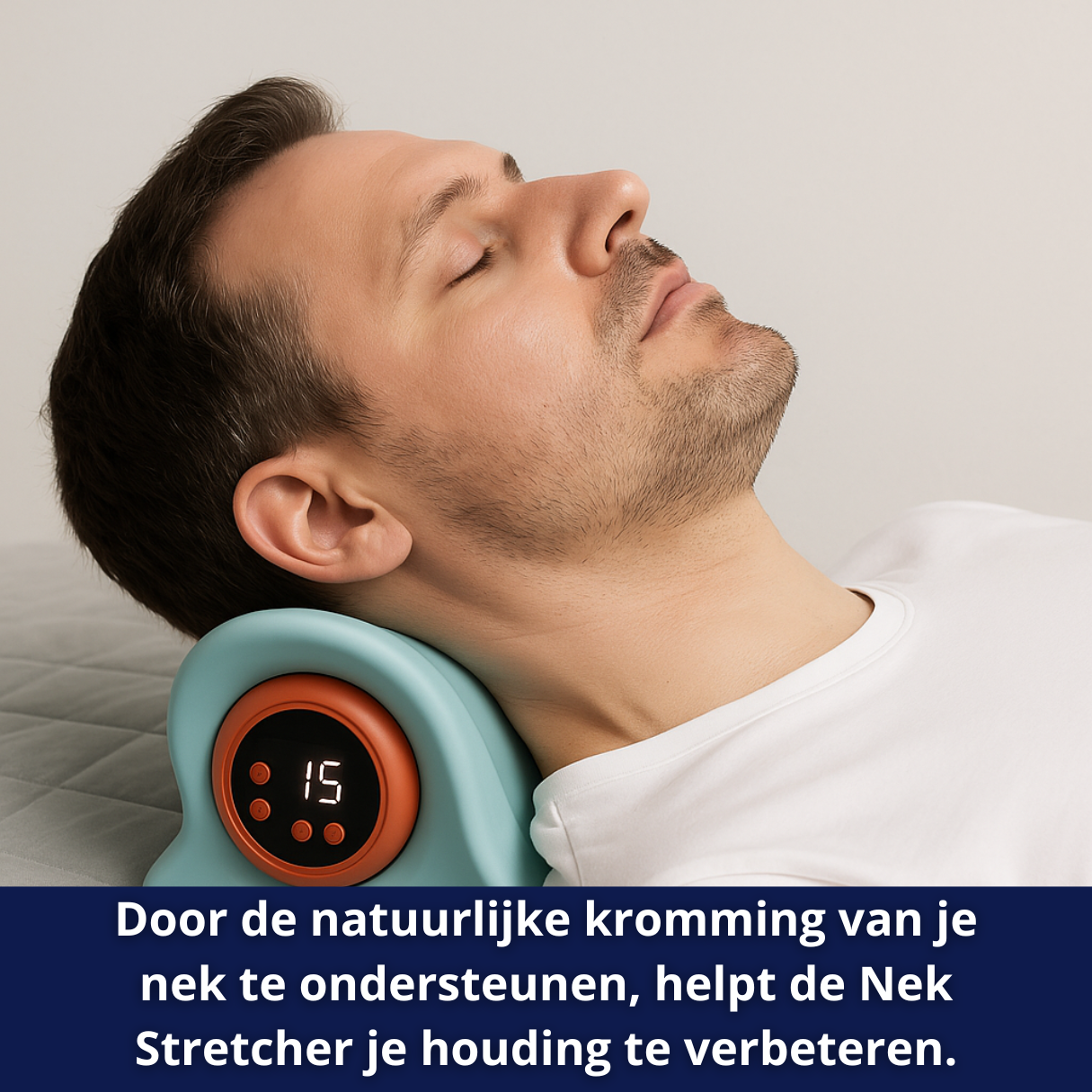 Nek Stretcher - 3 in 1- Warmte, Massage en Stretch
