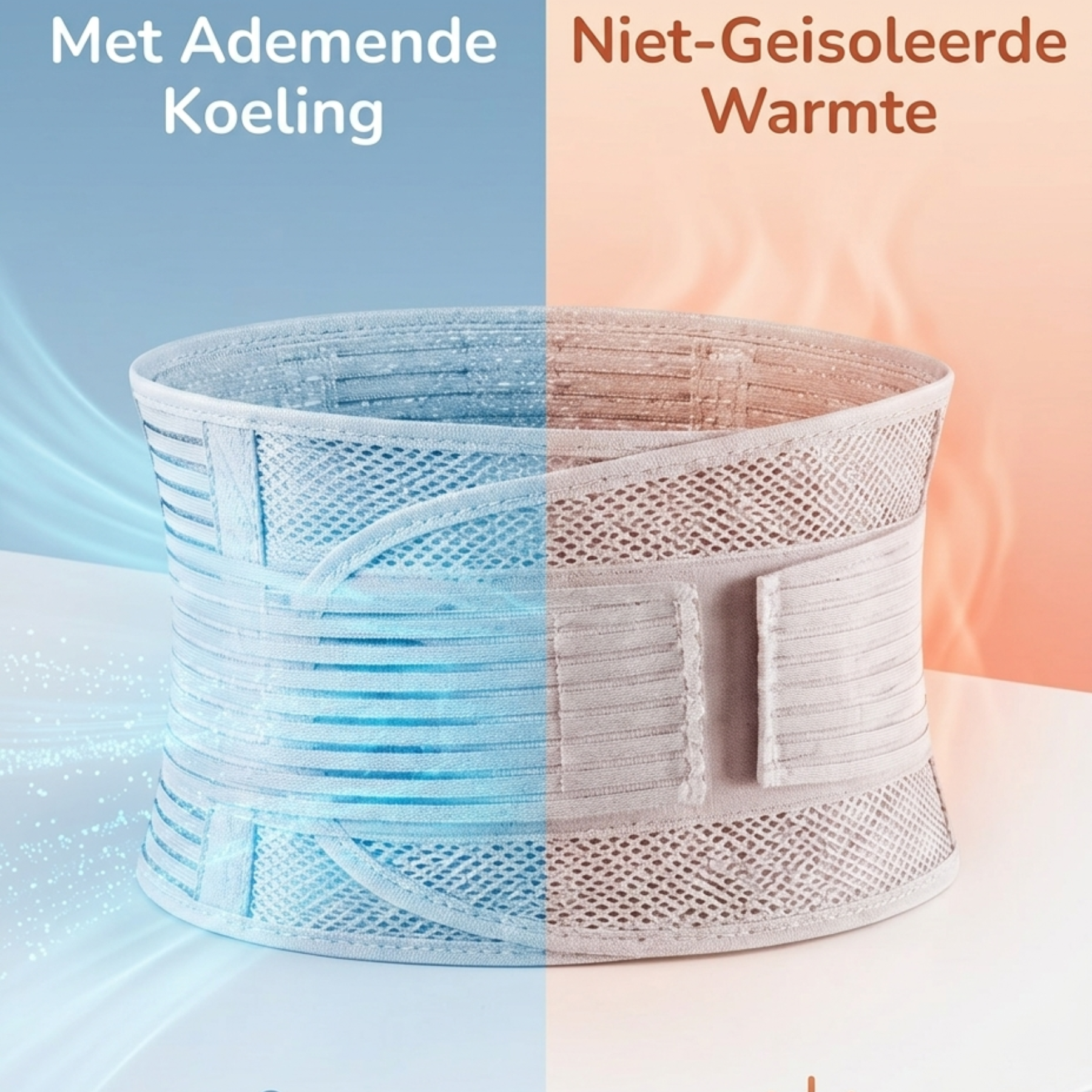Luchtige Zomer Onderrug Brace - Frisse Steun
