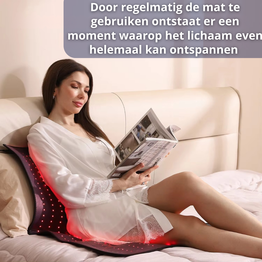 Diepe Infrarood Mat met Nek Steun