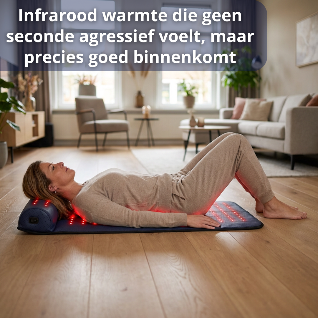 Diepe Infrarood Mat met Nek Steun