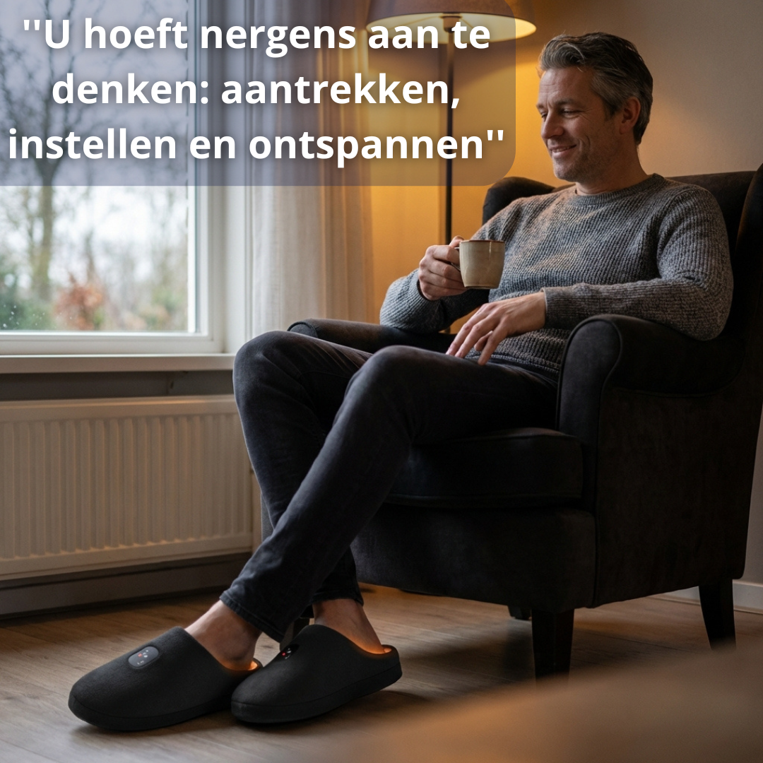 InfraRood Pantoffeln - InfraRood Therapie - Füße