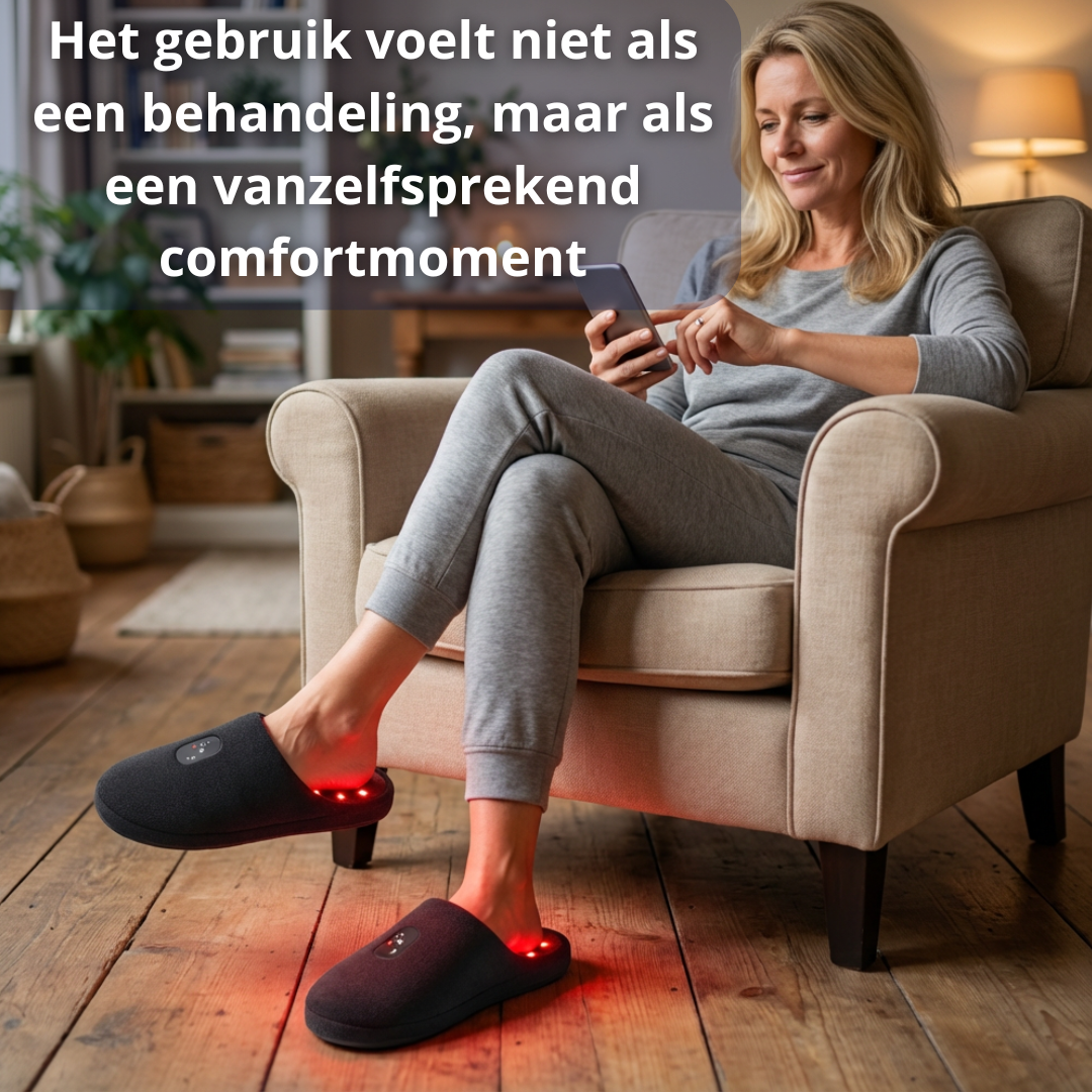InfraRood Pantoffeln - InfraRood Therapie - Füße