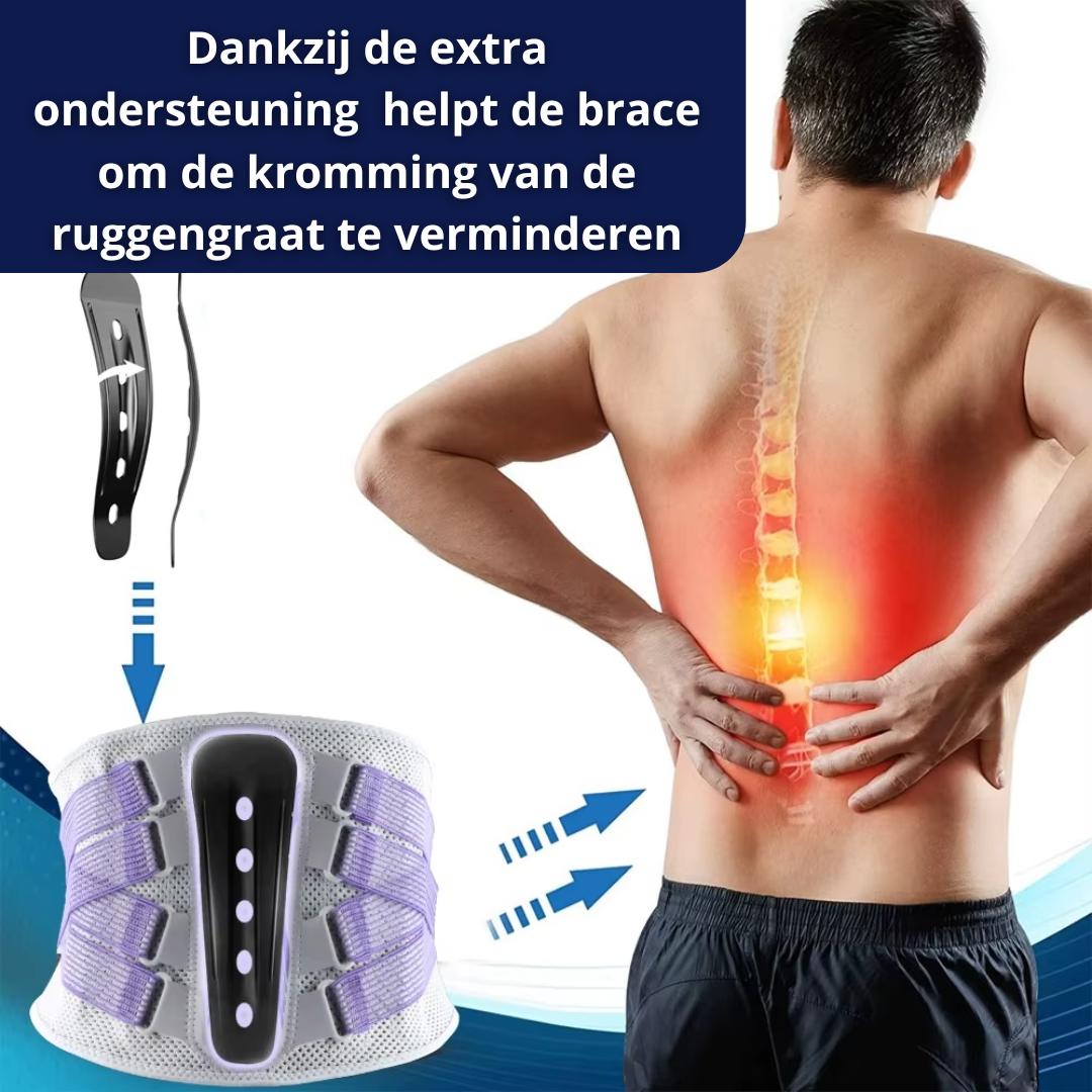Rugbrace voor Ondersteuning bij de Onderrug – Comfort & Steun bij Scoliose