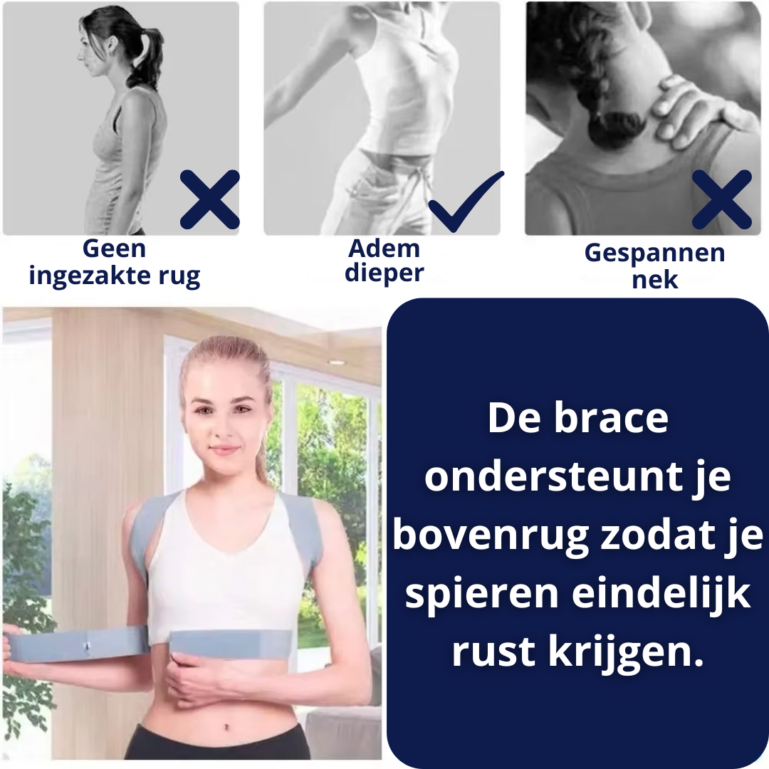 PerfectPosture - Verstelbare Houdingcorrector RugBrace