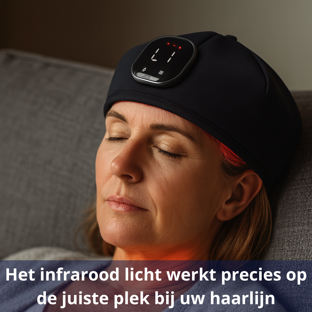 Infrarood Therapeutische Warmte Hoed - Verlicht Hoofdzaken