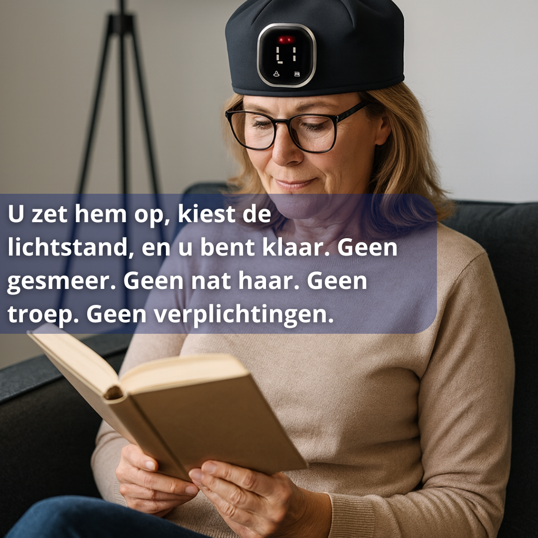Infrarood Therapeutische Warmte Hoed - Verlicht Hoofdzaken
