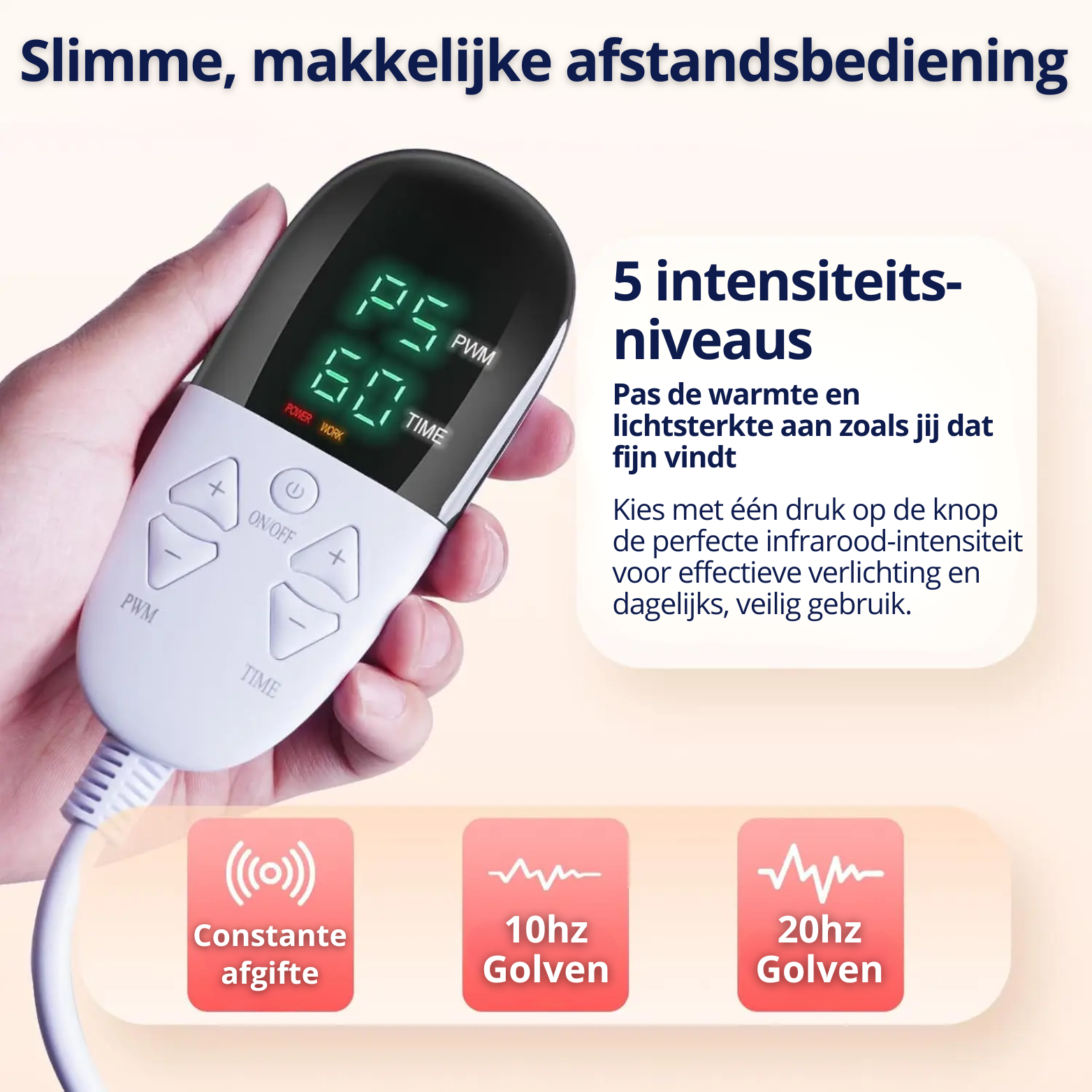 Diepe Infrarood Mat met Nek Steun