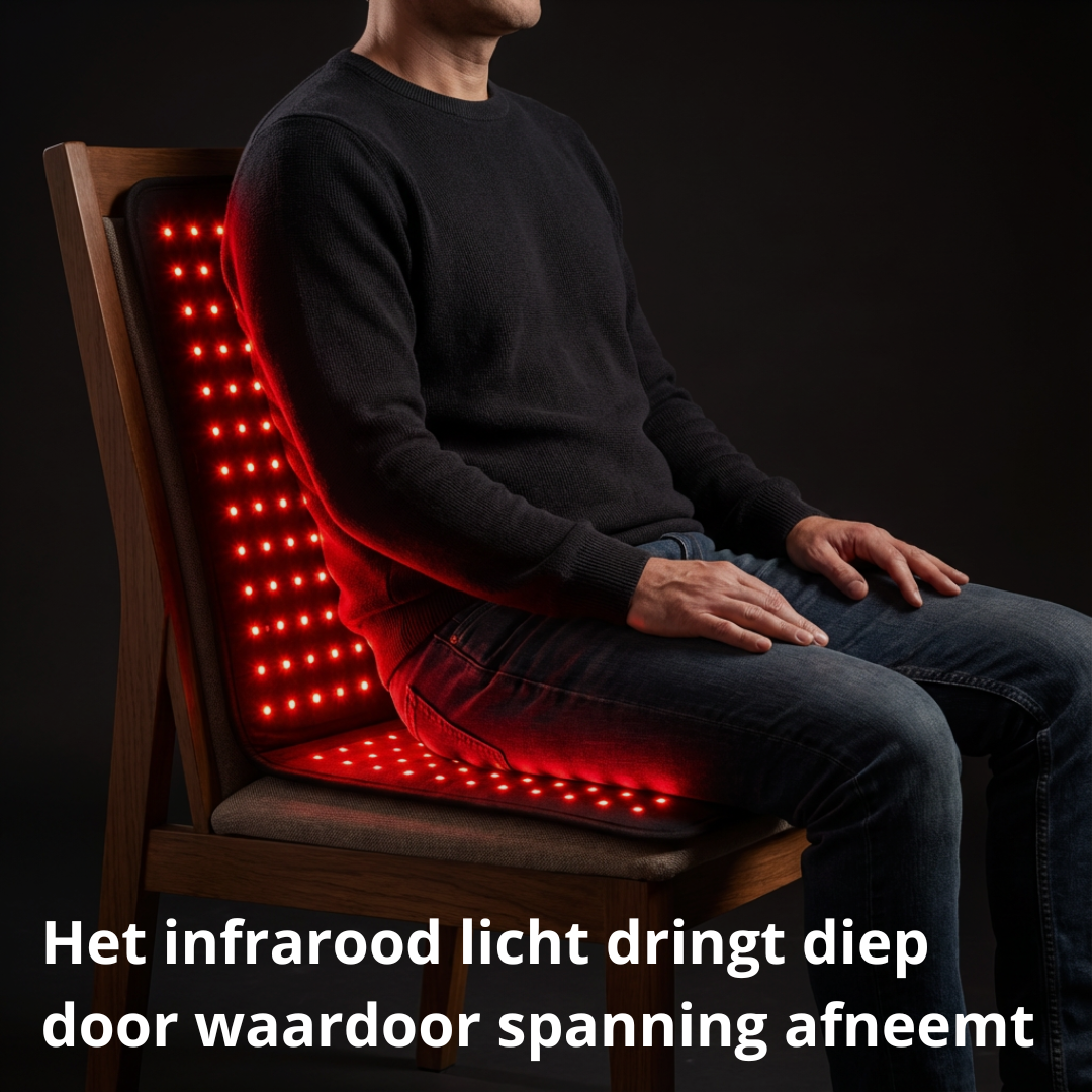 Professionele InfraRood Therapie Mat - 60x60cm - Herstel en Ontspanning