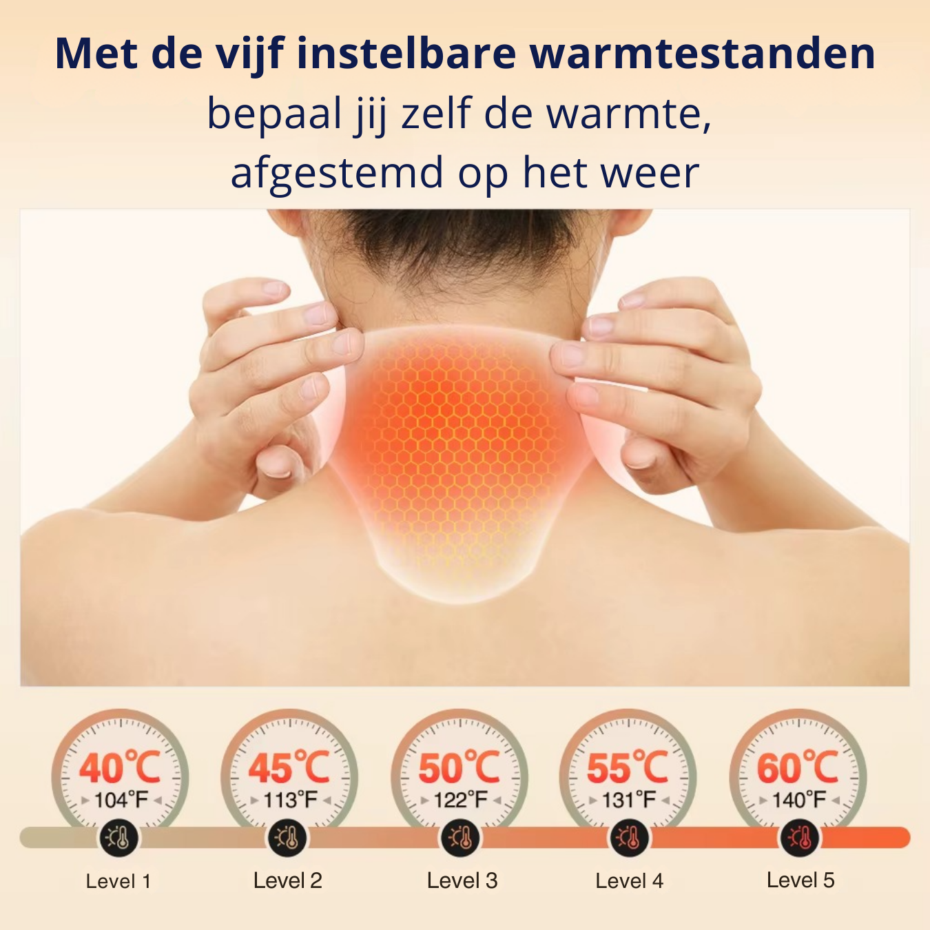 Nek Brace - Verwarming en Massage