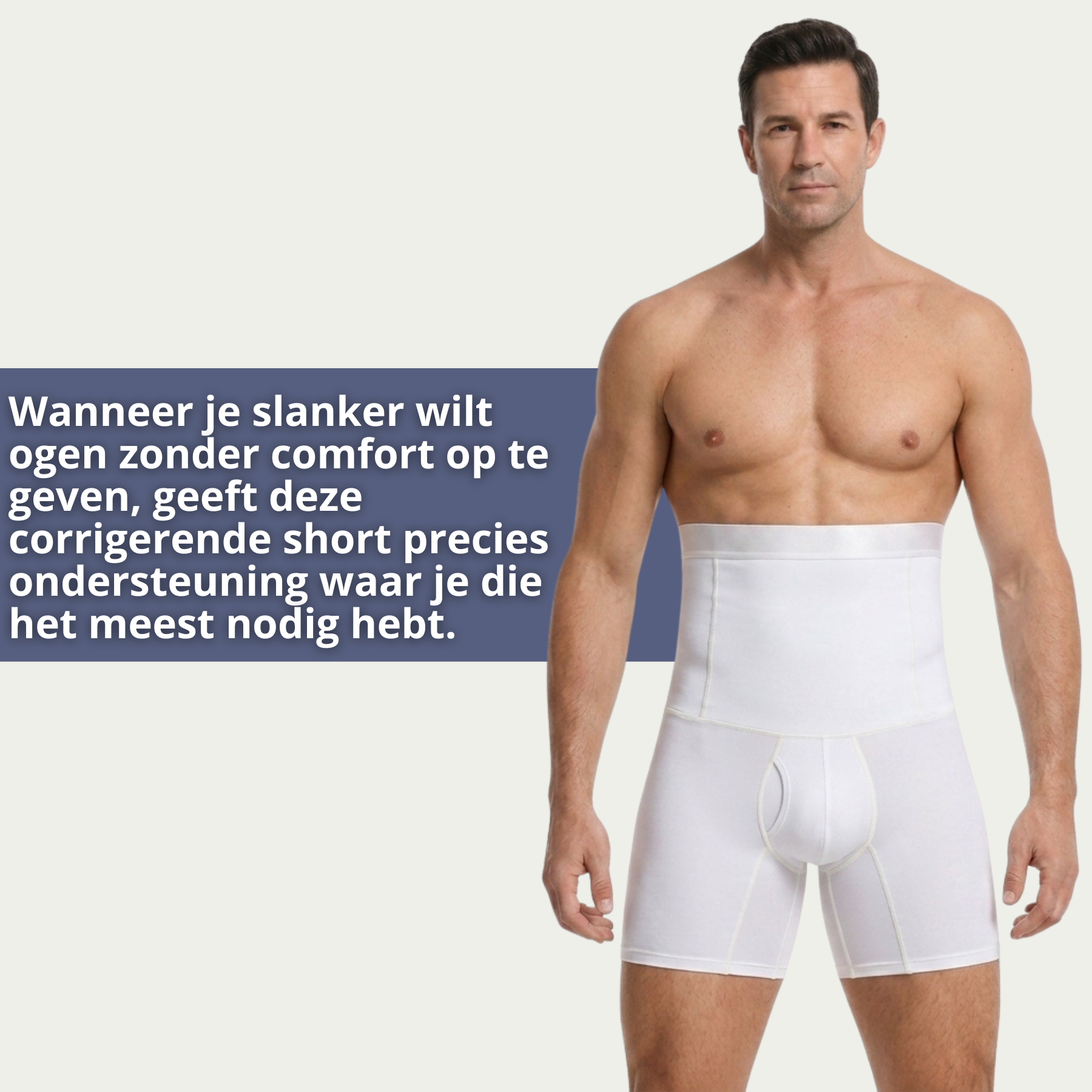 PerfectPostuur - Compressie Broek - Ondersteuning Bovenbenen & Middel - Heren