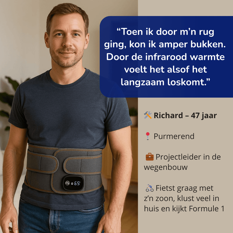 RugRevive - Infra Rood Warmte - Onderrug