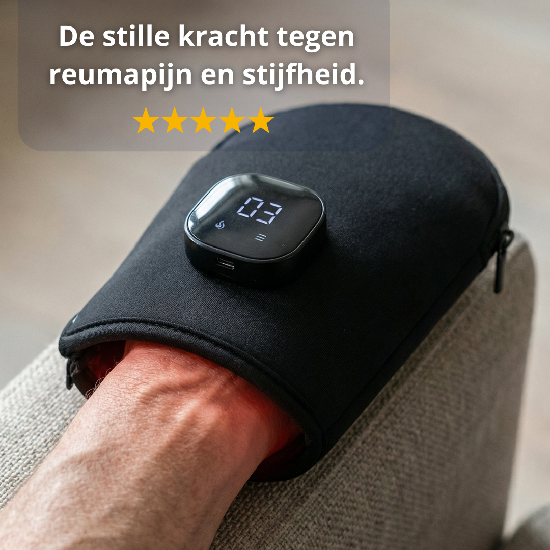 infrarood therapie voor reuma artrose in de handen van rechte-rug.nl rechte rug