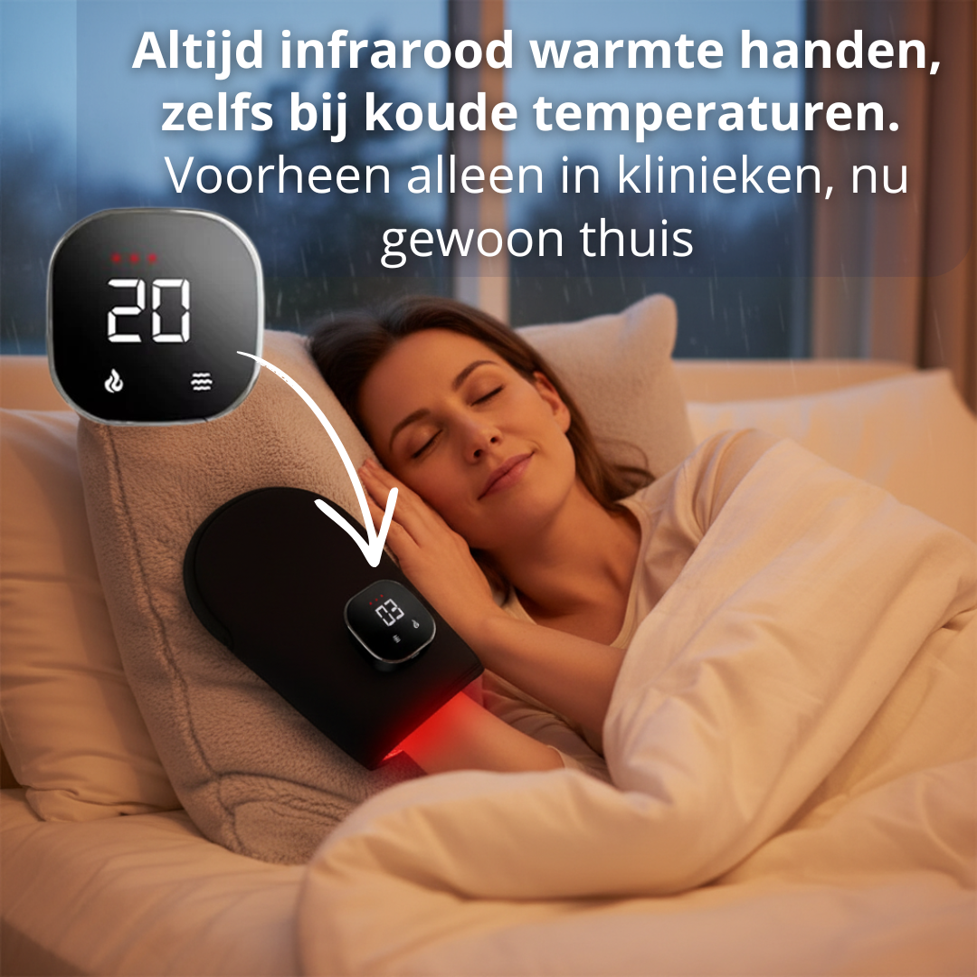 infrarood therapie voor reuma artrose in de handen van rechte-rug.nl rechte rug