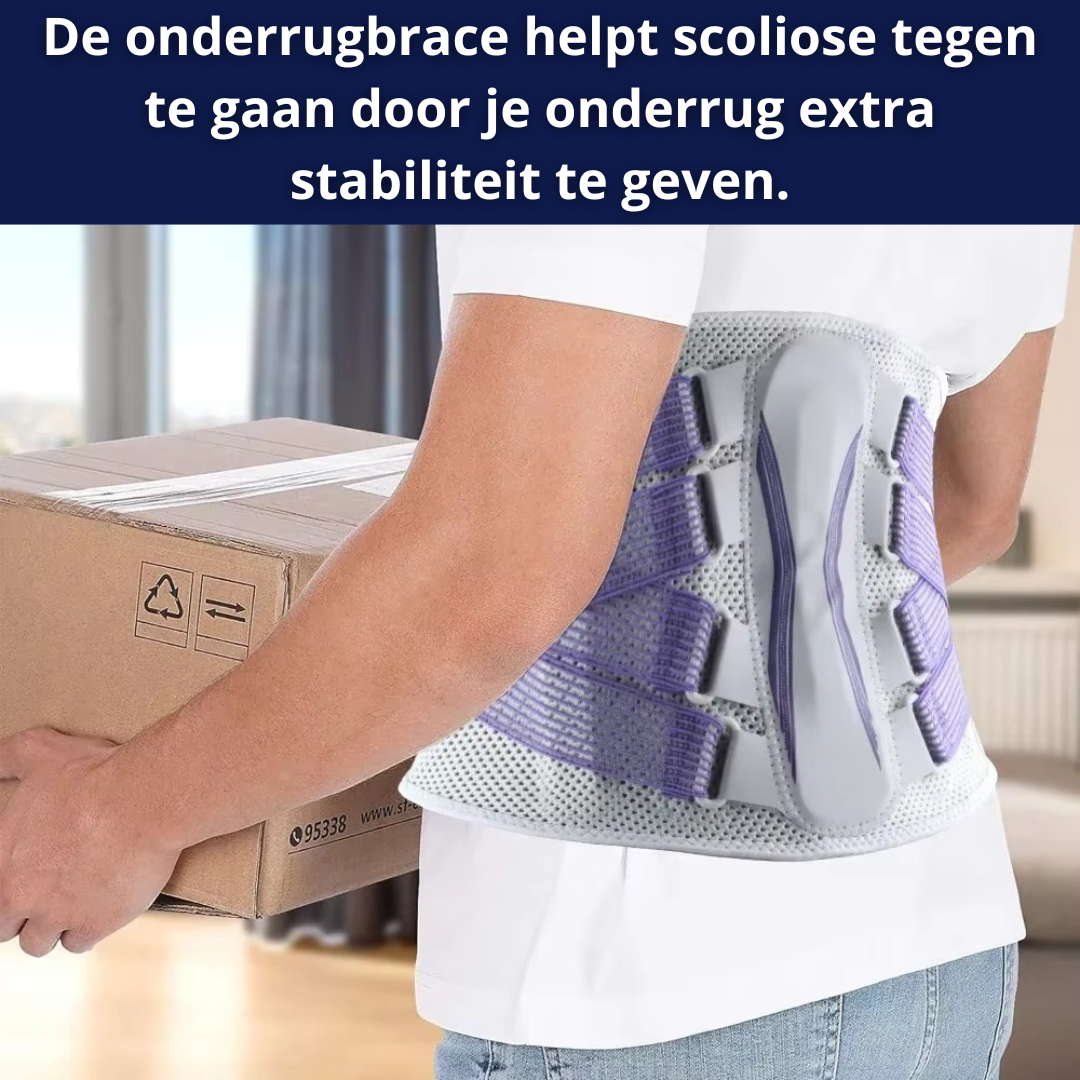 Rugbrace voor Ondersteuning bij de Onderrug – Comfort & Steun bij Scoliose