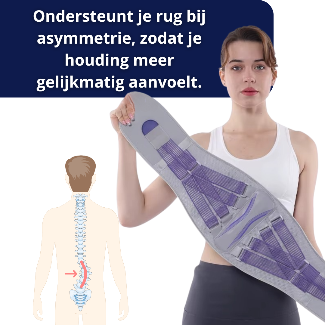 Rugbrace voor Ondersteuning bij de Onderrug – Comfort & Steun bij Scoliose