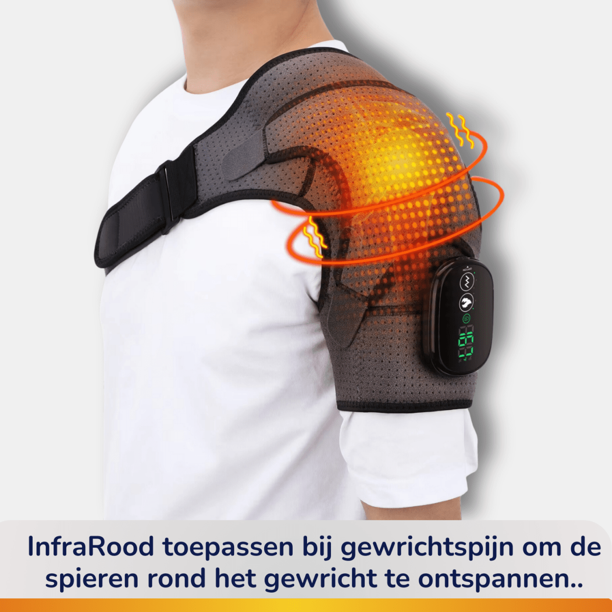 warmte therapie bij artrose in de knie schouder of rug. schouder brace warmte
