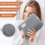 "Nooit meer koude handen" - Warmte kussen