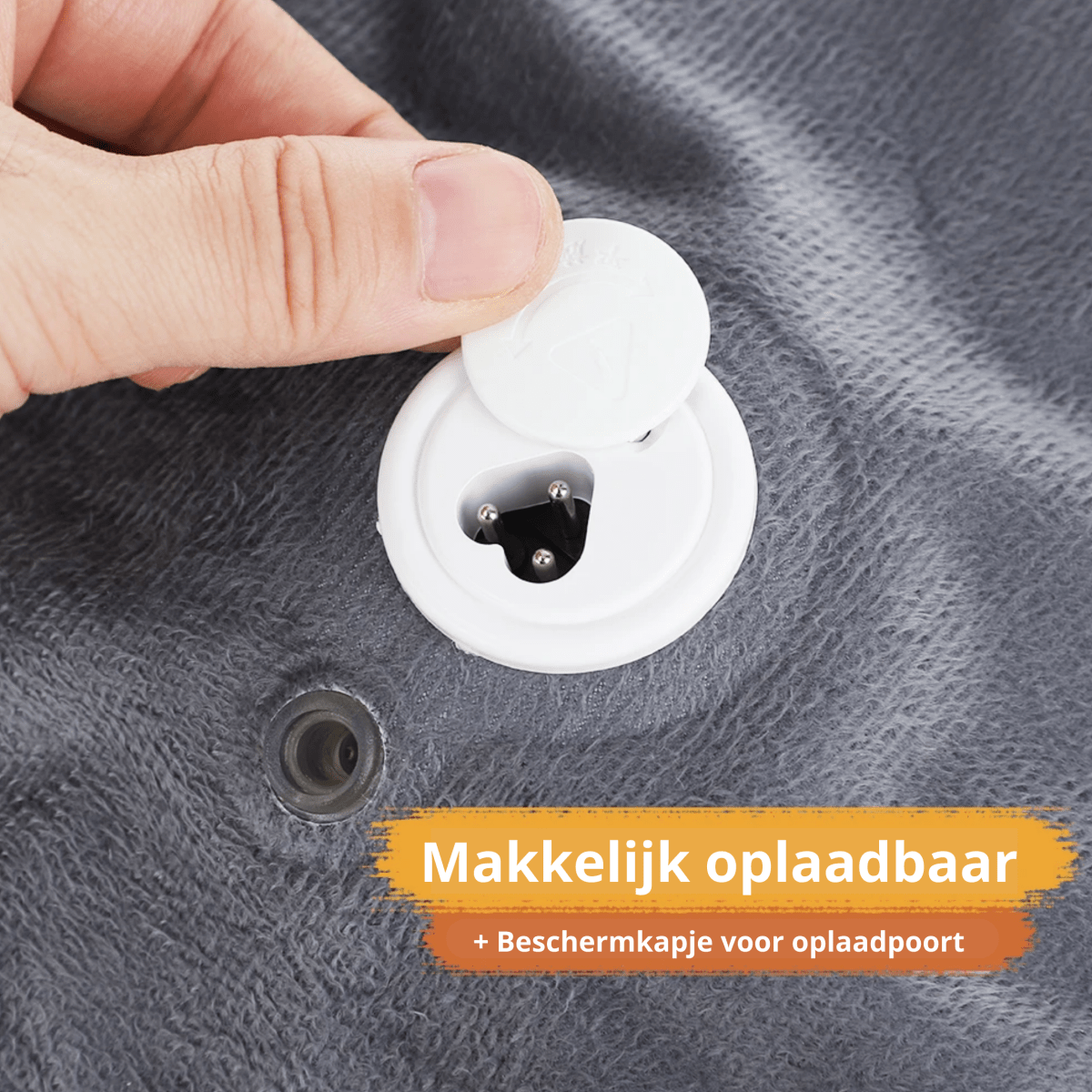 "Nooit meer koude handen" - Warmte kussen