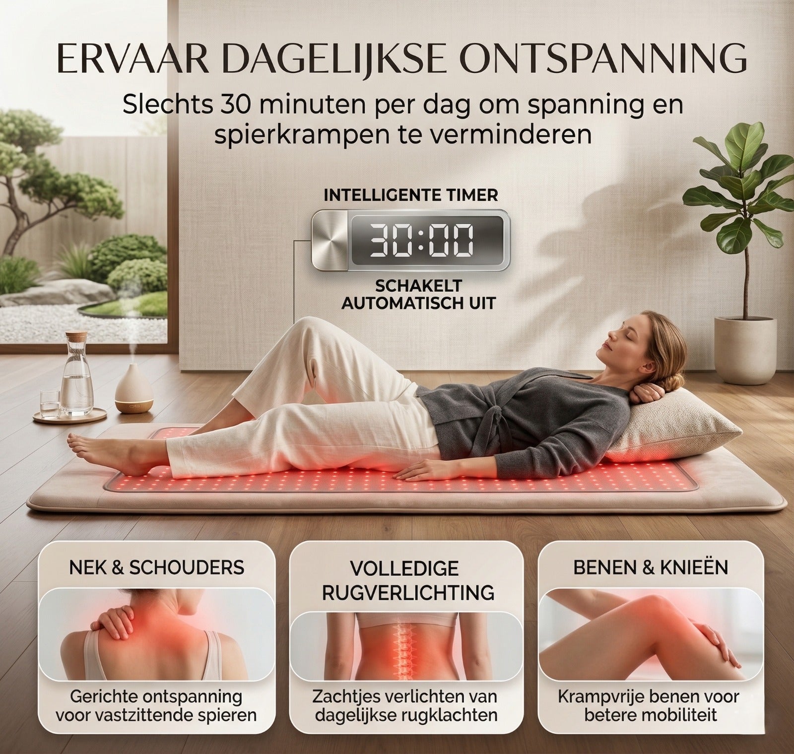 ontspanning en voordelen van infrarood