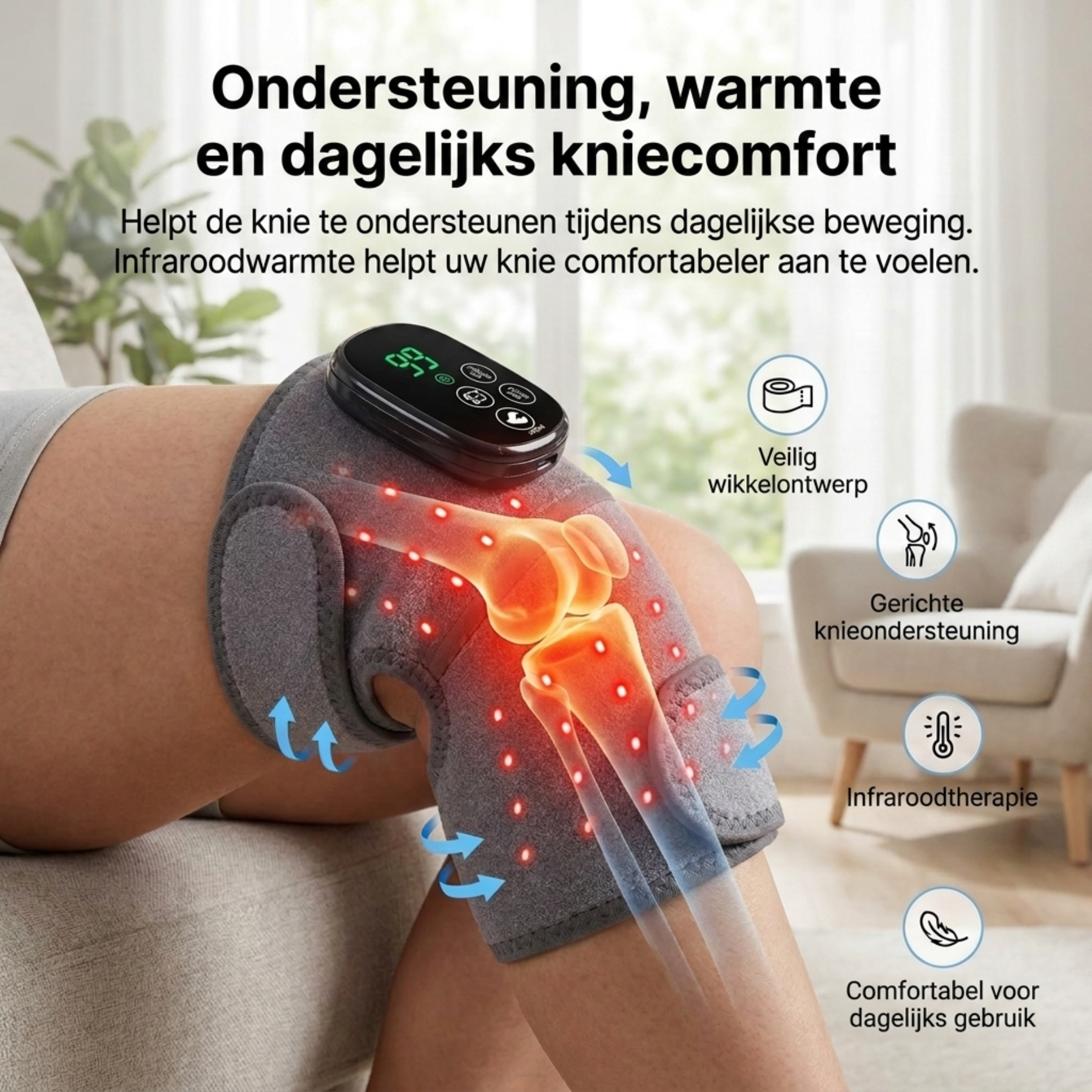 Infrarood Warmte Therapie - Knie
