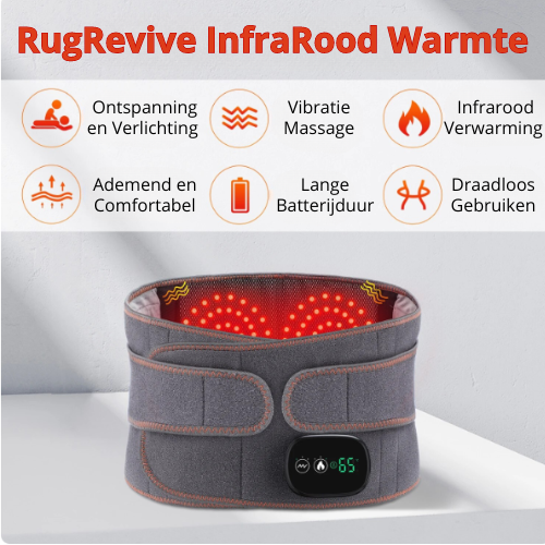 RugRevive Infra Rood Warmte