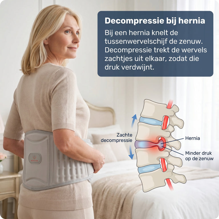 hernia onderrug brace rechte rug