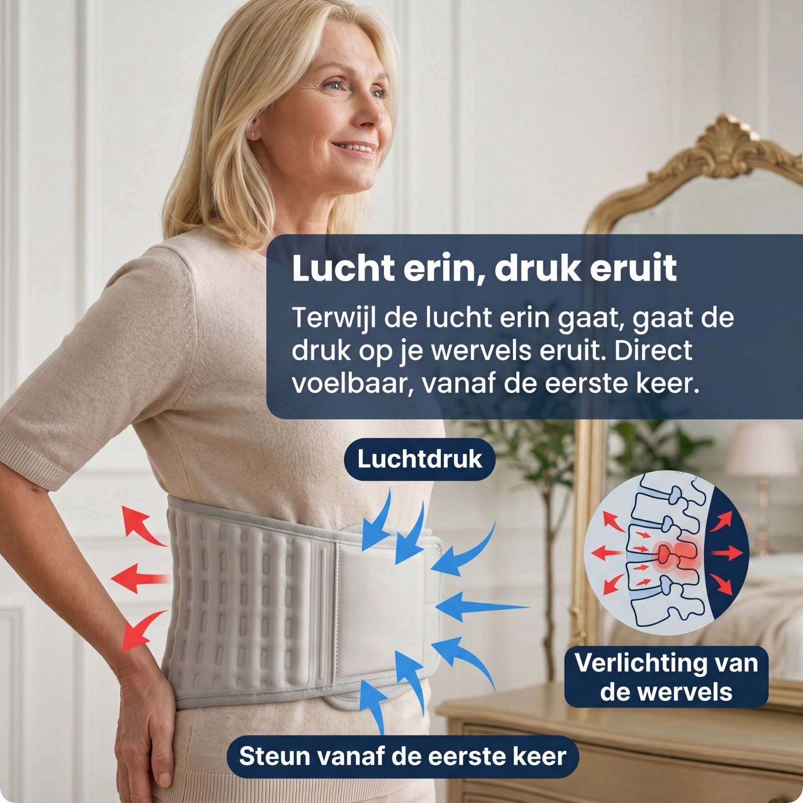 hernia onderrug brace rechte rug 2