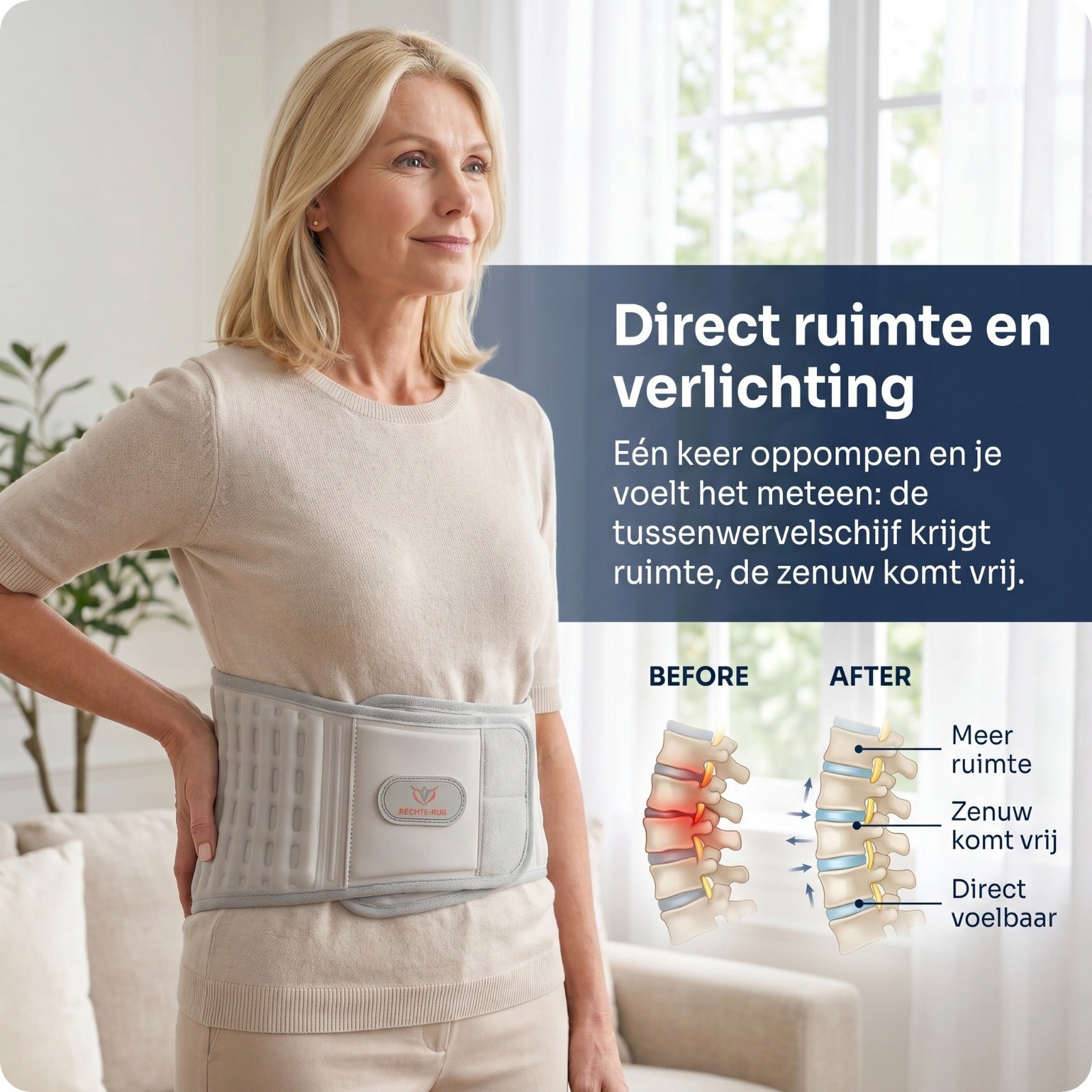 ingezakte wervels rugbrace rechte rug 4
