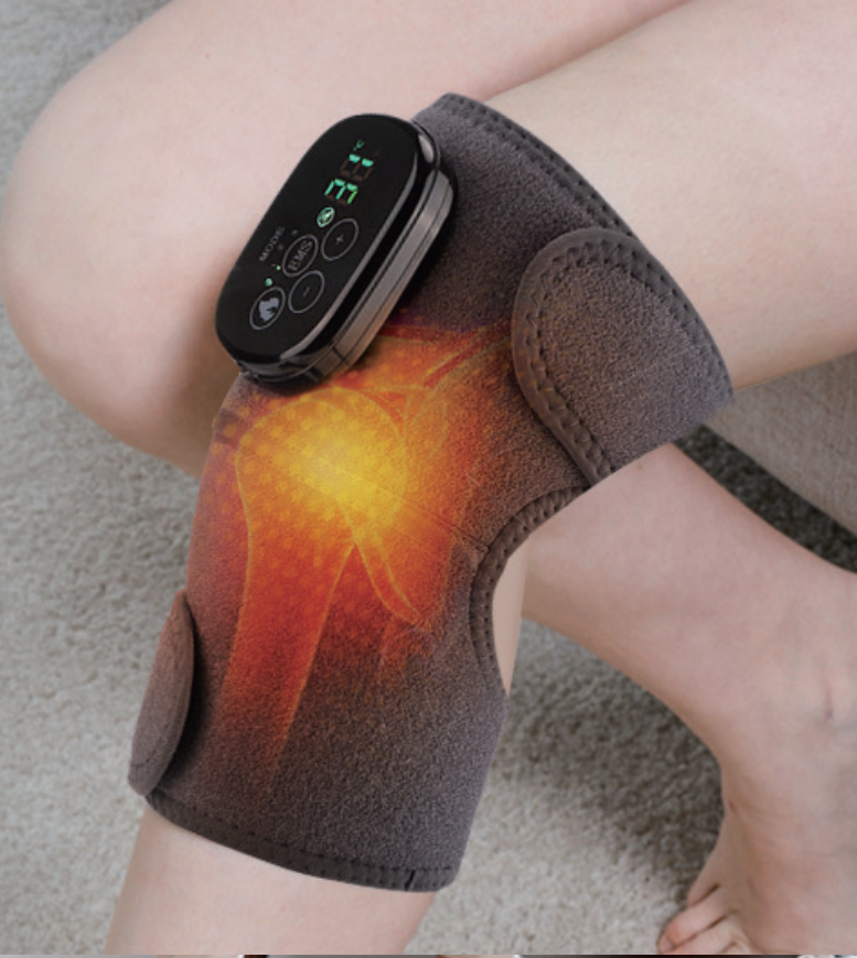 Knie verwarmers tegen artrose warmte therapie zere knieën knie pijn verhelpen Knie verwarmers tegen artrose warmte therapie zere knieën infra rood pijnverlichting artrose reuma
