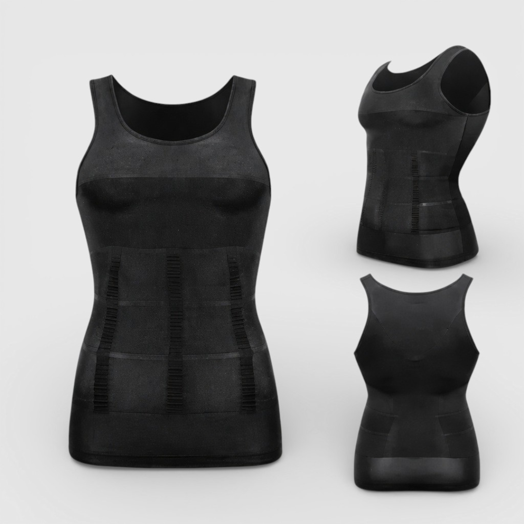 PerfectPostuur - Compressie Hemd - Slank en Recht Postuur - Heren